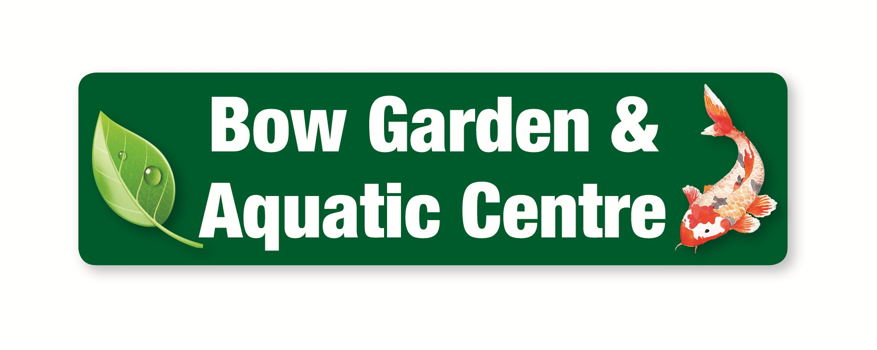 Bow Garden & Aquatic Centre  logo